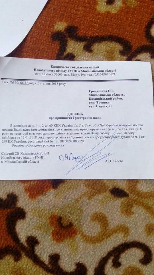 В Николаевской области две женщины закололи собаку соседей вилами (фото) 18+ В Николаевской области две женщины закололи собаку соседей вилами (фото) 18+