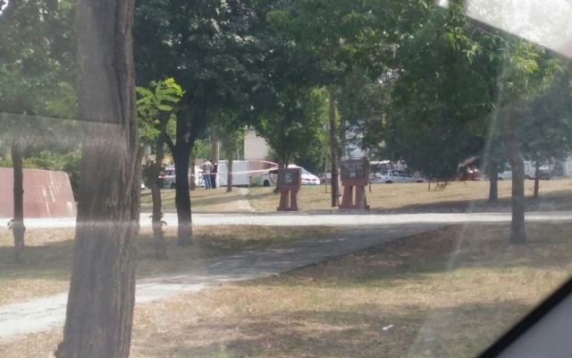 В районе Херсонского шоссе из-за мужчины с зарядом для гранатомета перекрыли близлежащие улицы Фото № 0 В районе Херсонского шоссе из-за мужчины с зарядом для гранатомета перекрыли близлежащие улицы Фото № 0