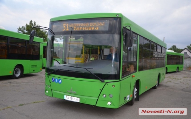 На улицы Николаева вышли новые автобусы МАЗ, однако на некоторых маршрутах не хватает водителей Фото № 6 На улицы Николаева вышли новые автобусы МАЗ, однако на некоторых маршрутах не хватает водителей Фото № 6