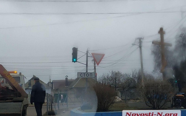 Жители Широкой Балке восстановили поклонный православный крест Фото № 1 Жители Широкой Балке восстановили поклонный православный крест Фото № 1