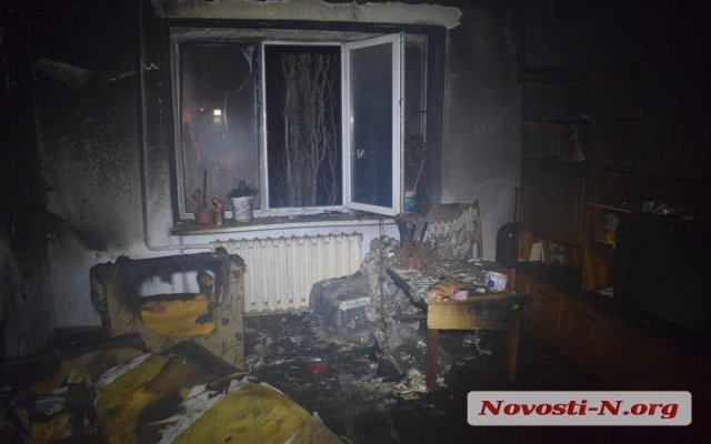 В Николаеве ночной пожар унес жизнь мужчины Фото № 2 В Николаеве ночной пожар унес жизнь мужчины Фото № 2