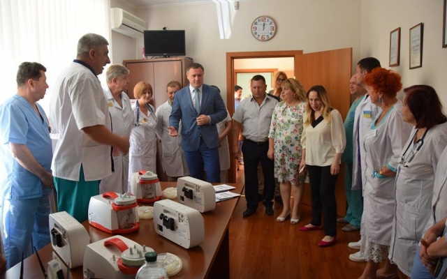 Николаевские детские областные больницы получили новое медицинское оборудование Фото № 6 Николаевские детские областные больницы получили новое медицинское оборудование Фото № 6