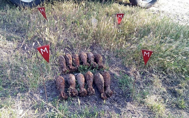 Житель Николаева в поисках металлолома обнаружил 12 минометных мин Фото № 1 Житель Николаева в поисках металлолома обнаружил 12 минометных мин Фото № 1