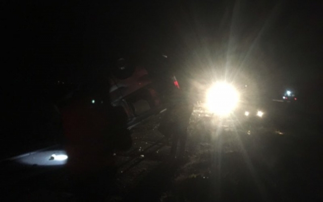 На трассе под Николаевом перевернулся автомобиль Фото № 0 На трассе под Николаевом перевернулся автомобиль Фото № 0