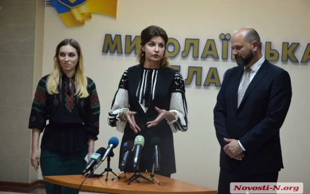 Марина Порошенко ознакомилась с оборудованием, предназначенного для реабилитации детей с особыми потребностями Фото № 12 Марина Порошенко ознакомилась с оборудованием, предназначенного для реабилитации детей с особыми потребностями Фото № 12