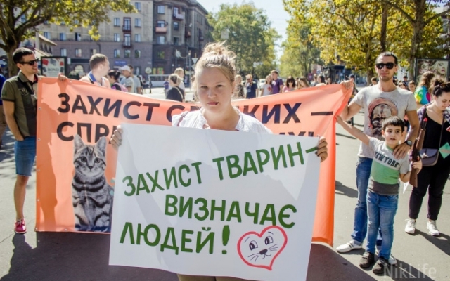 «Защита слабых — дело сильных»: Николаев присоединился к «Всеукраинскому маршу за животных» Фото № 11 «Защита слабых — дело сильных»: Николаев присоединился к «Всеукраинскому маршу за животных» Фото № 11