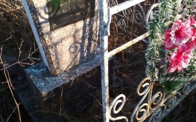 Неизвестный вандал изувечил могилы на Новобугском кладбище Фото № 1 Неизвестный вандал изувечил могилы на Новобугском кладбище Фото № 1