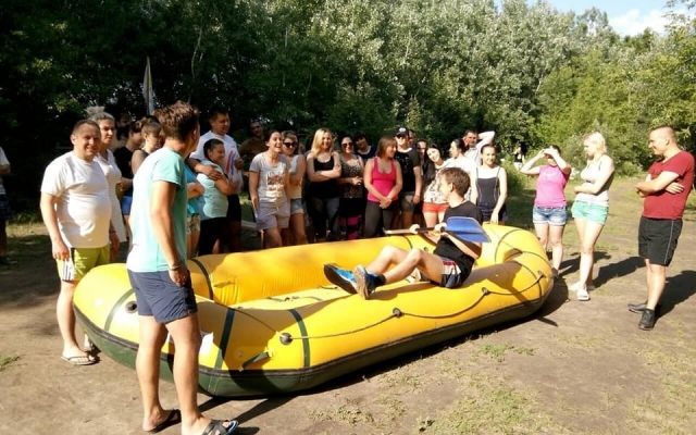 Сотрудники управления юстиции овладевали техникой водного слалома и играли в пейнтбол Фото № 5 Сотрудники управления юстиции овладевали техникой водного слалома и играли в пейнтбол Фото № 5