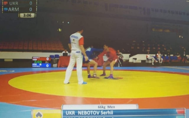 Николаевский кадет Сергей Неботов на Чемпионате мира по самбо завоевал золотую медаль Фото № 1 Николаевский кадет Сергей Неботов на Чемпионате мира по самбо завоевал золотую медаль Фото № 1