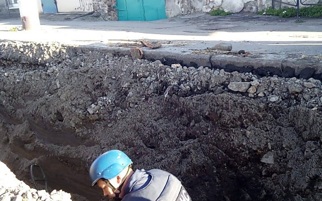 На улице Чкалова нашли артиллерийский снаряд Фото № 0 На улице Чкалова нашли артиллерийский снаряд Фото № 0