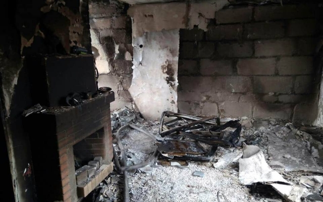 В Николаевской области в садово-виноградном обществе сгорела двухэтажная дача Фото № 1 В Николаевской области в садово-виноградном обществе сгорела двухэтажная дача Фото № 1