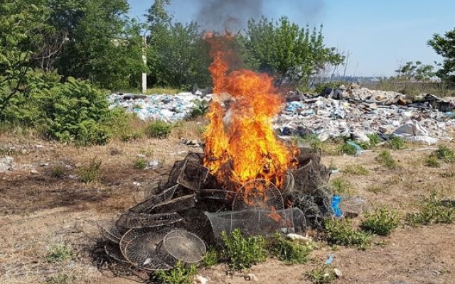Правоохранители в водоемах Николаева и Николаевской области обнаружили браконьерские орудия лова Фото № 16 Правоохранители в водоемах Николаева и Николаевской области обнаружили браконьерские орудия лова Фото № 16
