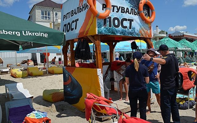 Инспекторы ГСЧС проверили спасательные посты в курортной зоне Николаевской области Фото № 1 Инспекторы ГСЧС проверили спасательные посты в курортной зоне Николаевской области Фото № 1