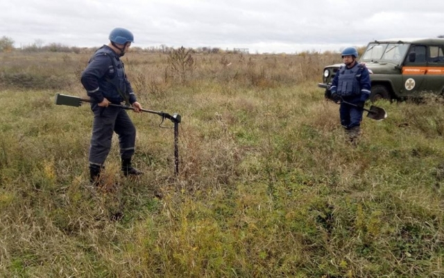 В Новобугском районе пиротехники обезвредили 61 взрывоопасный предмет Фото № 3 В Новобугском районе пиротехники обезвредили 61 взрывоопасный предмет Фото № 3