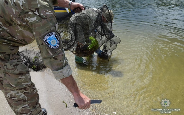 Правоохранители в водоемах Николаева и Николаевской области обнаружили браконьерские орудия лова Фото № 9 Правоохранители в водоемах Николаева и Николаевской области обнаружили браконьерские орудия лова Фото № 9