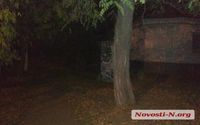 Ночью в Николаеве недостаточно освещаются улицы Фото № 1 Ночью в Николаеве недостаточно освещаются улицы Фото № 1