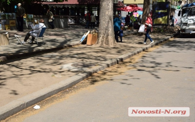 Жители Николаева жалуются на невозможность дышать, в центре города засыпает пух с платанов Фото № 3 Жители Николаева жалуются на невозможность дышать, в центре города засыпает пух с платанов Фото № 3