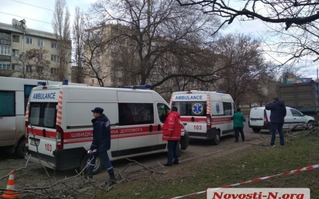 На Чигрина из-за сильного порыва ветра на маршрутку рухнуло дерево, пострадали дети Фото № 12 На Чигрина из-за сильного порыва ветра на маршрутку рухнуло дерево, пострадали дети Фото № 12