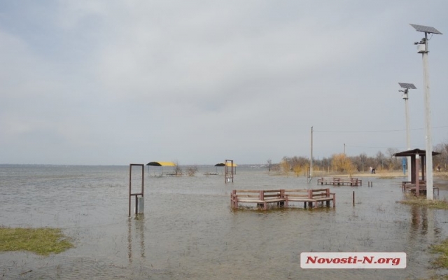 В Николаеве в реках Южный Буг и Ингул почти на метр поднялся уровень воды Фото № 8 В Николаеве в реках Южный Буг и Ингул почти на метр поднялся уровень воды Фото № 8