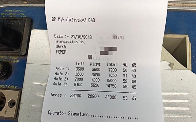 В Николаевской области девять фур пытались объехать весовой контроль на трассе Фото № 4 В Николаевской области девять фур пытались объехать весовой контроль на трассе Фото № 4