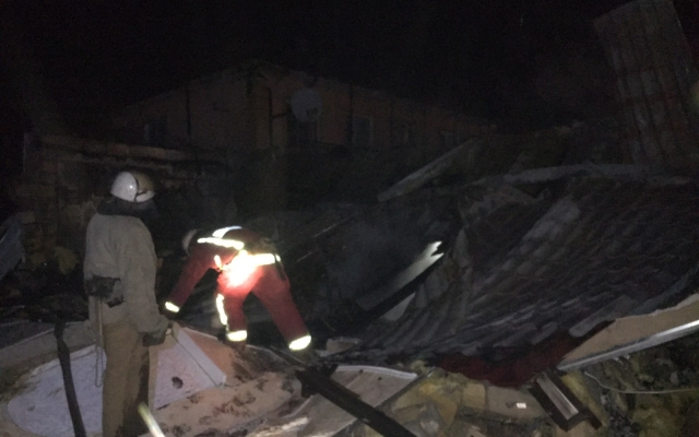 В Первомайском районе спасатели ликвидировали пожар в частном жилом секторе Фото № 1 В Первомайском районе спасатели ликвидировали пожар в частном жилом секторе Фото № 1
