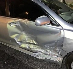 Пьяный водитель на Kia протаранил автомобиль бывшего мэра Николаева Гранатурова Фото № 0 Пьяный водитель на Kia протаранил автомобиль бывшего мэра Николаева Гранатурова Фото № 0