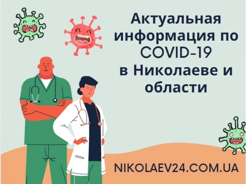 В Николаевской области +397 больных COVID-19 за сутки Фото № 0 В Николаевской области +397 больных COVID-19 за сутки Фото № 0