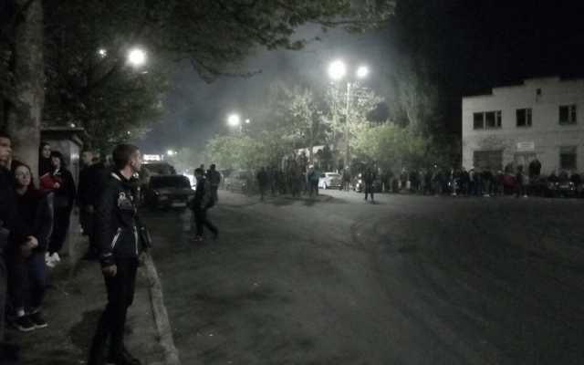 Вчерашнее ночное мероприятие в Николаеве Вчерашнее ночное мероприятие в Николаеве