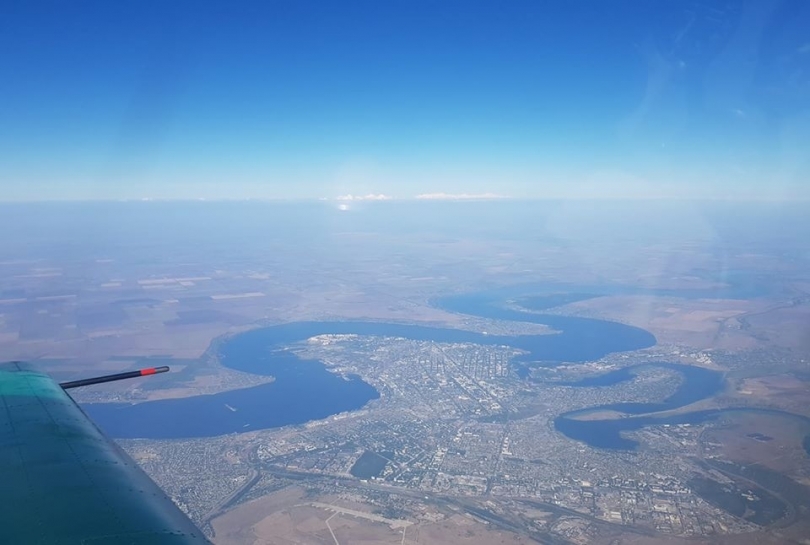 Впечатляет – утренний Николаев сфотографировали с высоты 4000 метров Фото № 0 Впечатляет – утренний Николаев сфотографировали с высоты 4000 метров Фото № 0