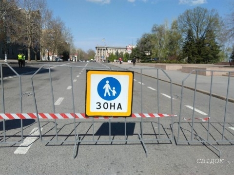 В центре Николаева на время праздников ограничат движение транспорта Фото № 0 В центре Николаева на время праздников ограничат движение транспорта Фото № 0