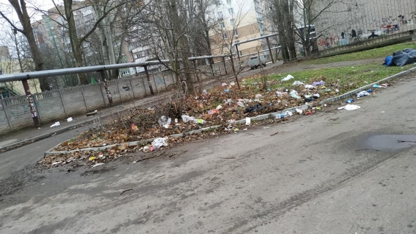 Во многих микрорайонах Николаева образовались мусорные свалки Фото № 1 Во многих микрорайонах Николаева образовались мусорные свалки Фото № 1
