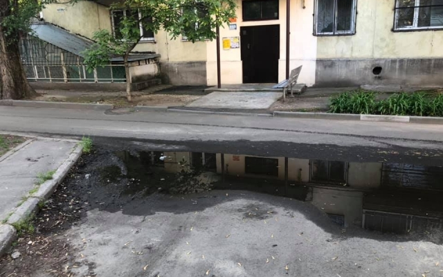 Асфальт заменили, а сток для дождевой воды не предусмотрели, - теперь после осадков здесь всегда вонь и смрад Фото № 0 Асфальт заменили, а сток для дождевой воды не предусмотрели, - теперь после осадков здесь всегда вонь и смрад Фото № 0