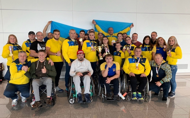 Вячеслав Холиминчук завоевал серебро на Чемпионате мира по армспорту среди спортсменов с поражениями опорно-двигательного аппарата и нарушением зрения Фото № 2 Вячеслав Холиминчук завоевал серебро на Чемпионате мира по армспорту среди спортсменов с поражениями опорно-двигательного аппарата и нарушением зрения Фото № 2