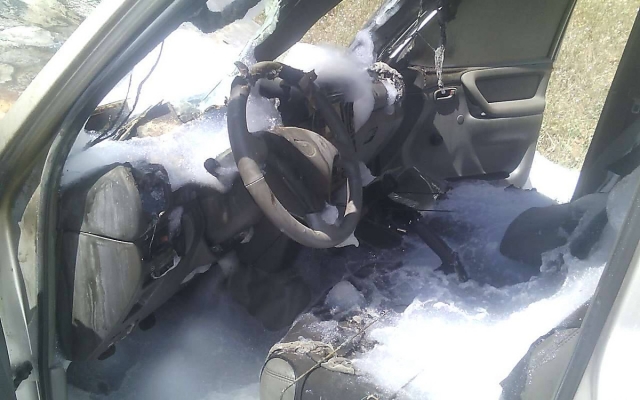 На Николаевщине «Toyota Land Cruiser» загорелся во время движения Фото № 0 На Николаевщине «Toyota Land Cruiser» загорелся во время движения Фото № 0