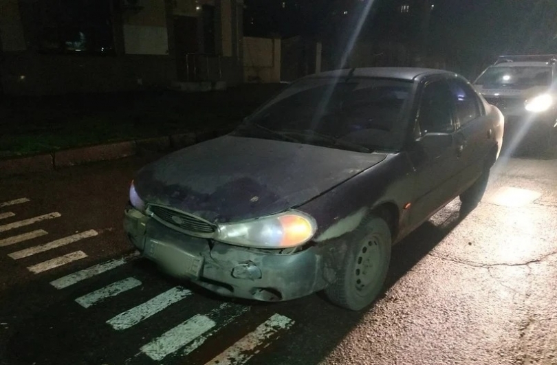 В центре Николаева Ford Mondeo догнал Hyundai Accent Фото № 3 В центре Николаева Ford Mondeo догнал Hyundai Accent Фото № 3