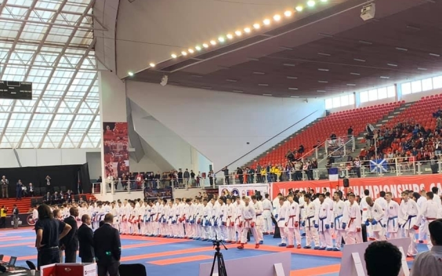 Виктор Шевченко завоевал бронзовую медаль на Чемпионате мира по каратэ, который проходит в Чили Фото № 1 Виктор Шевченко завоевал бронзовую медаль на Чемпионате мира по каратэ, который проходит в Чили Фото № 1