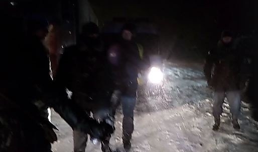 На Николаевщине херсонцы шантажом прорывались через пост перекрытия трассы М-14 Фото № 0 На Николаевщине херсонцы шантажом прорывались через пост перекрытия трассы М-14 Фото № 0