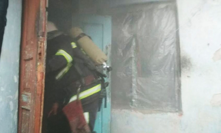 В Вознесенске из-за короткого замыкания телевизора в частном доме произошел пожар
