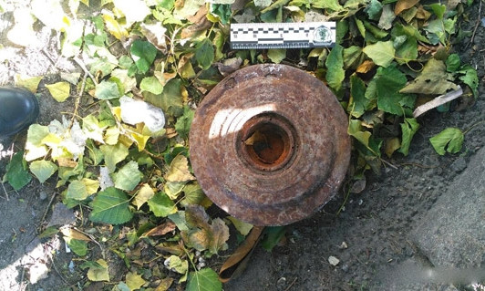 Возле «Николаевоблэнерго» обнаружена мина