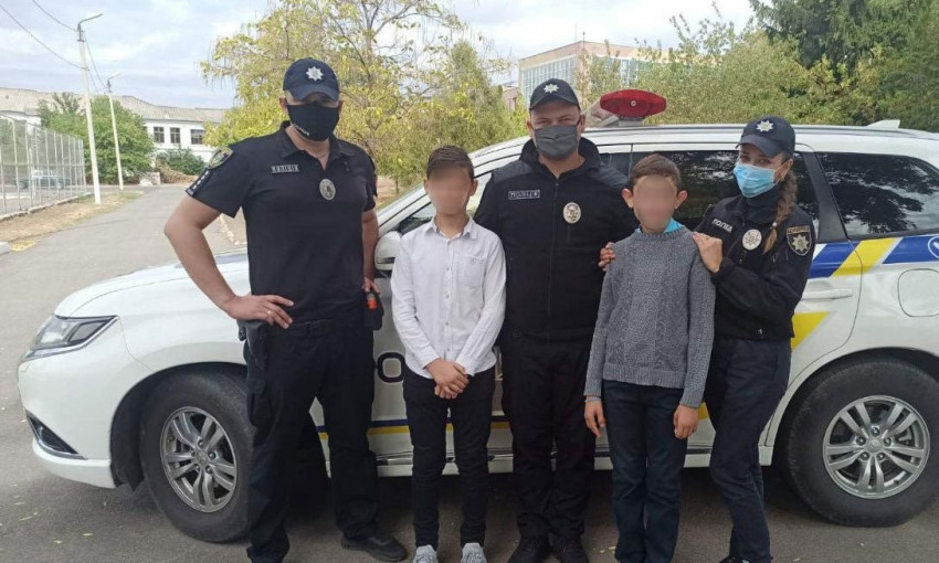 Прогульщиков уроков в  николаевской области разыскивала полиция