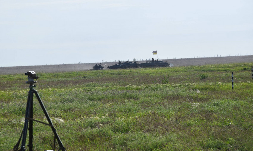 На Николаевщине прошли учения бригад оперативного командования «Юг»