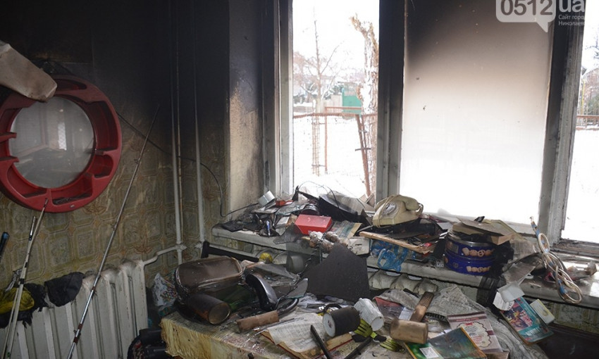 В Варваровке горело общежитие. Фото