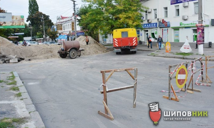 Московская улица в Николаеве будет перекрыта еще две недели