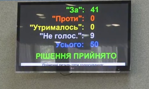 Депутаты Николаевского облсовета проголосовали за признание РФ агрессором
