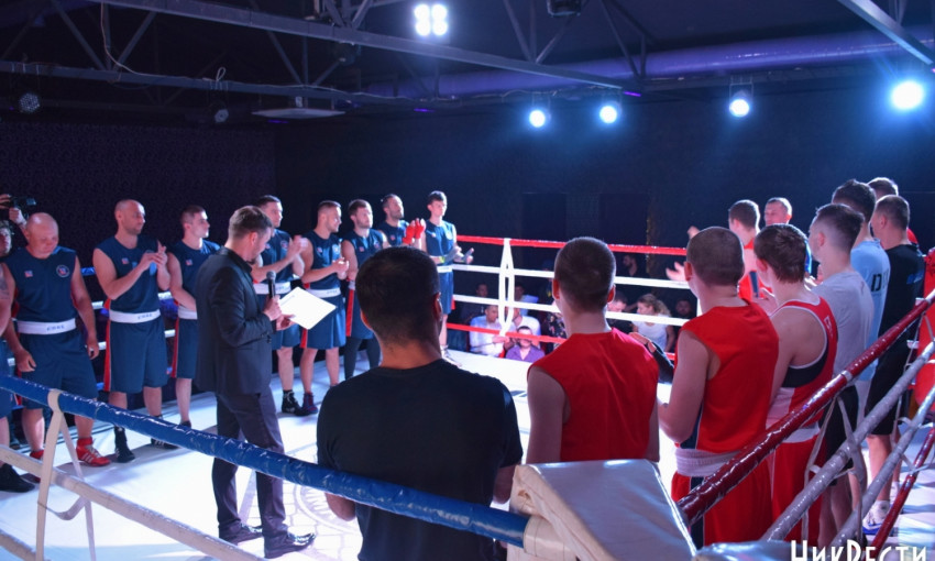В Николаеве прошёл вечер бокса, организованный тренером Корчинским