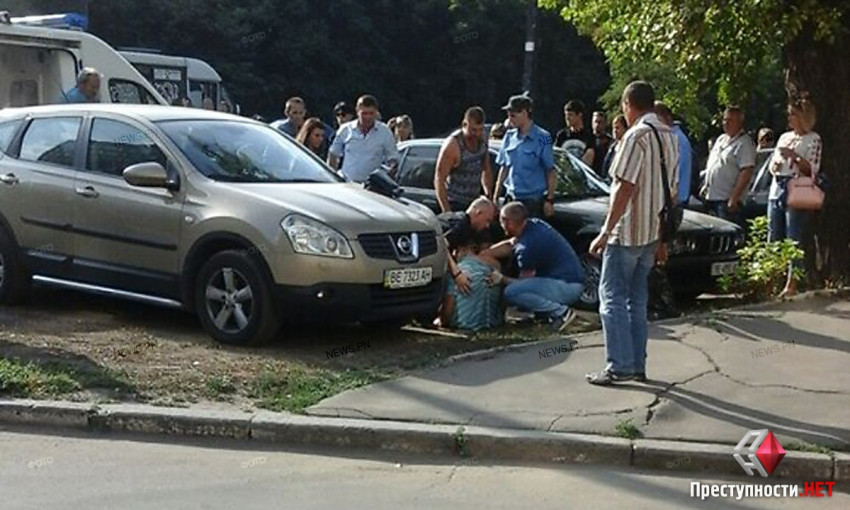 Конфликт на дороге в Николаеве закончился стрельбой