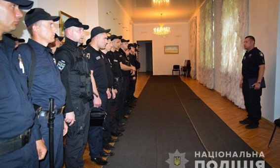 Очередной отряд николаевских полицейских отправился на стажировку в Луганскую область