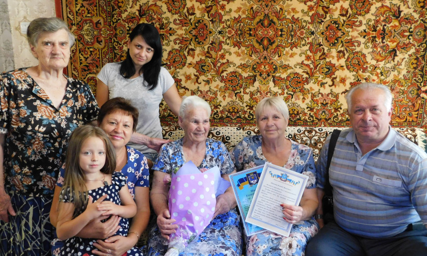 Жительница Николаева Клавдия Гончарова отметила свой 100-летний юбилей со дня рождения
