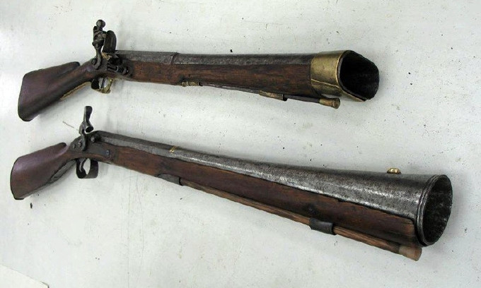 В Николаеве отреставрировали огнестрельное оружие, применявшееся в 18 веке во время абордажного боя