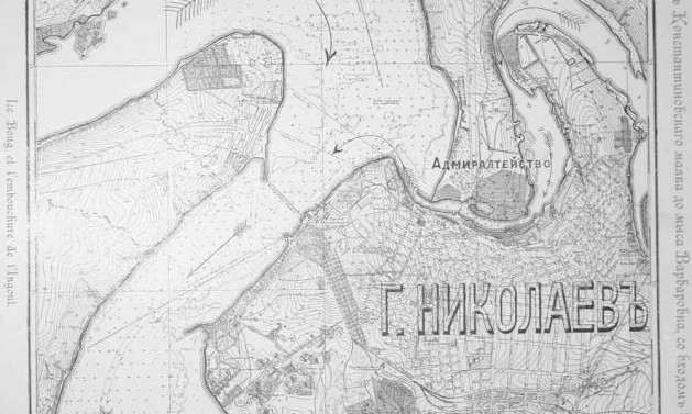 Карта г. Николаева (начало ХХ века)